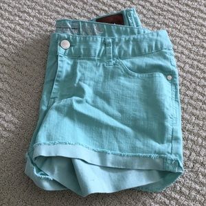 Express Teal Shorts